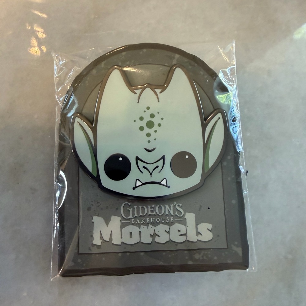 Limited edition Gideon's Bakehouse Morsels pin